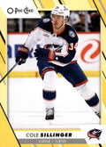 Cole Sillinger #237 Columbus Blue Jackets | 2023-24 O-Pee-Chee Yellow Border