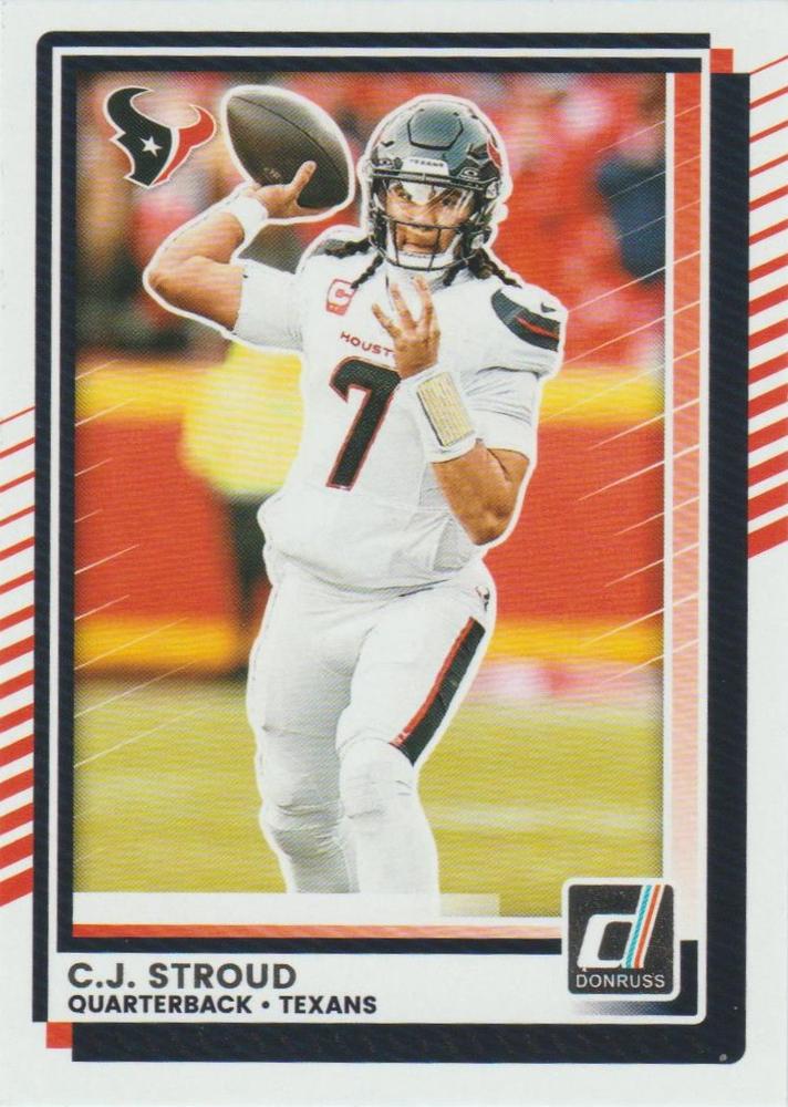 C.J. Stroud #237 Houston Texans | 2025 Donruss | NFL Football