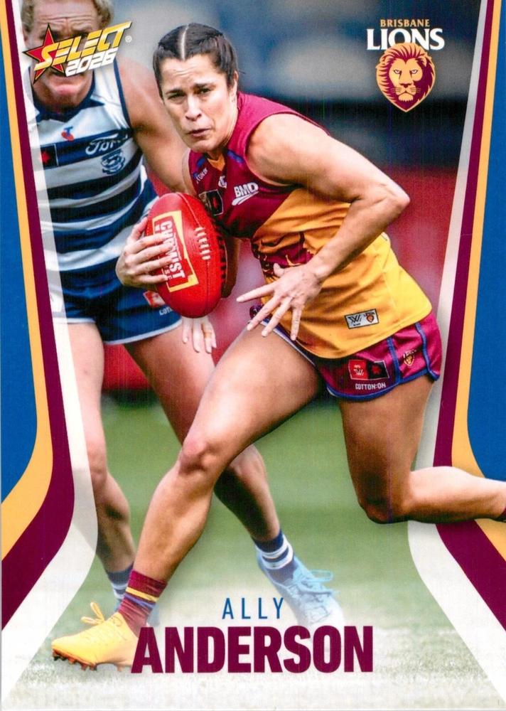Ally Anderson #237 Brisbane Lions | 2026 Select AFL Footy Stars
