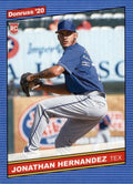 Jonathan Hernandez #238 Texas Rangers | 2020 Donruss