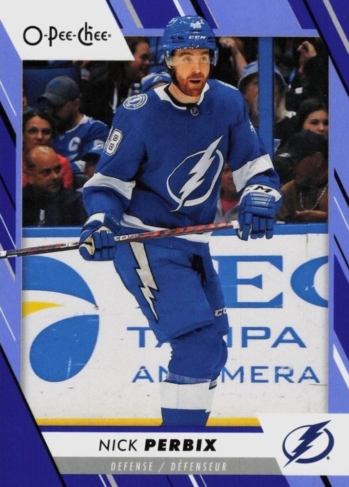 Nick Perbix #238 Tampa Bay Lightning | 2023-24 O-Pee-Chee Blue Border