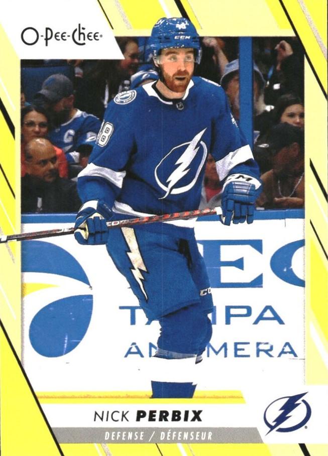 Nick Perbix #238 Tampa Bay Lightning | 2023-24 O-Pee-Chee Yellow Border