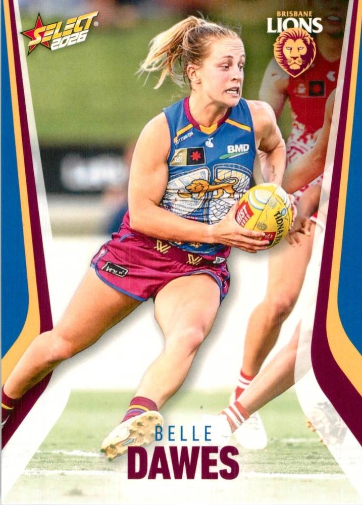 Belle Dawes #238 Brisbane Lions | 2026 Select AFL Footy Stars