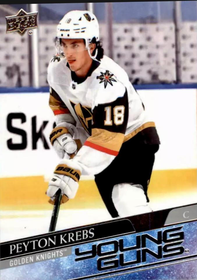 Peyton Krebs #239 Vegas Golden Knights | 2020-21 Upper Deck