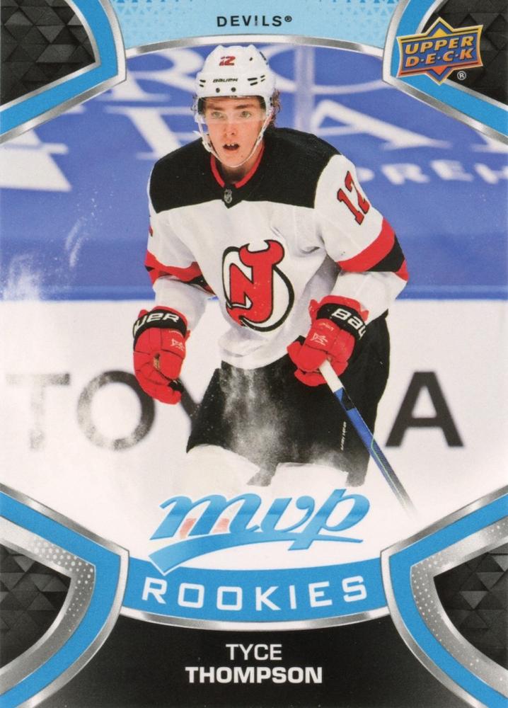 Tyce Thompson Rookie #239 New Jersey Devils | 2021-22 Upper Deck MVP