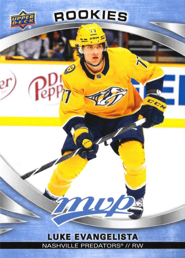 Luke Evangelista Rookie #239 Nashville Predators | 2023-24 Upper Deck MVP
