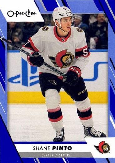 Shane Pinto #239 Ottawa Senators | 2023-24 O-Pee-Chee Blue Border
