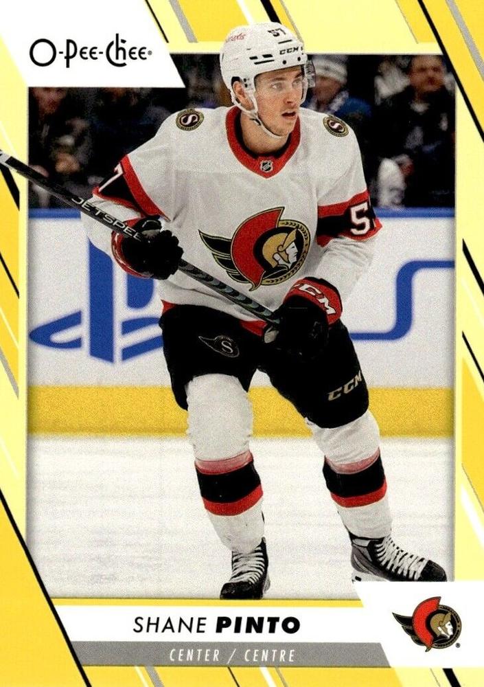 Shane Pinto #239 Ottawa Senators | 2023-24 O-Pee-Chee Yellow Border