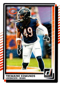 Tremaine Edmunds #239 Chicago Bears | 2025 Donruss | NFL Football