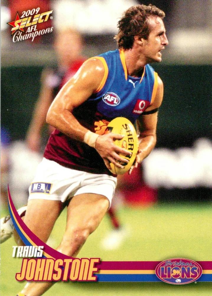 Travis Johnstone #23 Brisbane Lions | 2009 Select AFL Champions