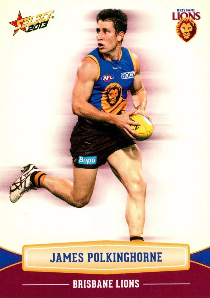 James Polkinghorne #23 Brisbane Lions | 2013 Select AFL Champions