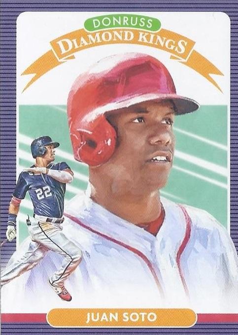Juan Soto #23 Washington Nationals | 2020 Donruss