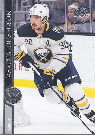 Marcus Johansson #23 Buffalo Sabres | 2020-21 Upper Deck