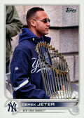 Derek Jeter #23 New York Yankees (Legend, with World Series Trophy) | 2022 Topps