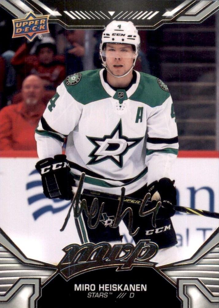 Miro Heiskanen #23 Dallas Stars | 2022-23 Upper Deck MVP Silver Script