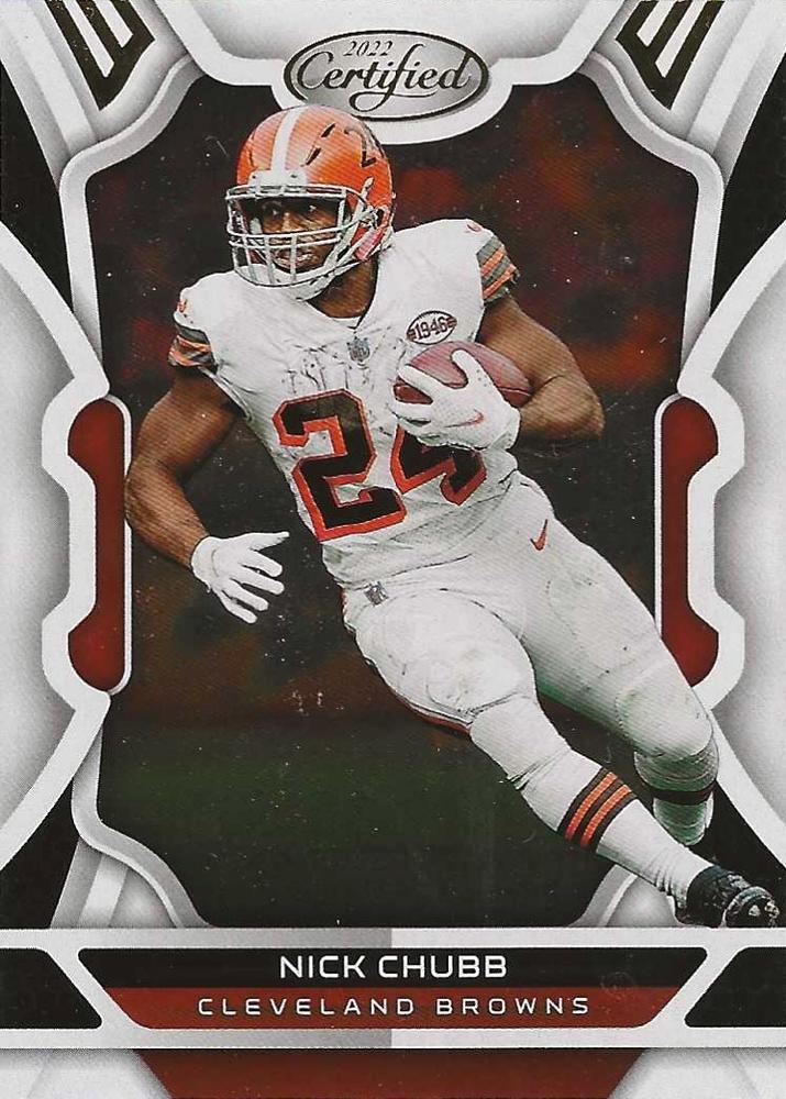 Nick Chubb #23 Cleveland Browns | 2022 Panini Certified | NFL Football