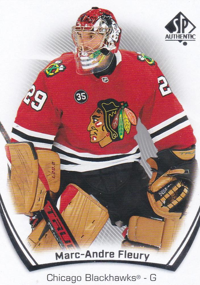 Marc-Andre Fleury #23 Chicago Blackhawks | 2021-22 SP Authentic