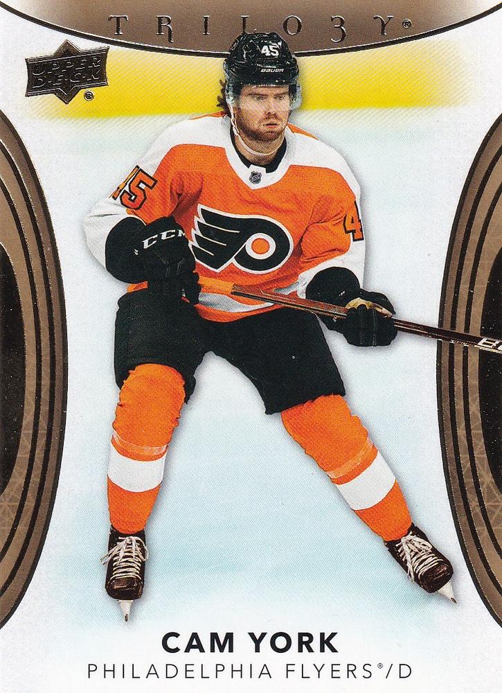 Cam York #23 Philadelphia Flyers | 2022-23 Upper Deck Trilogy