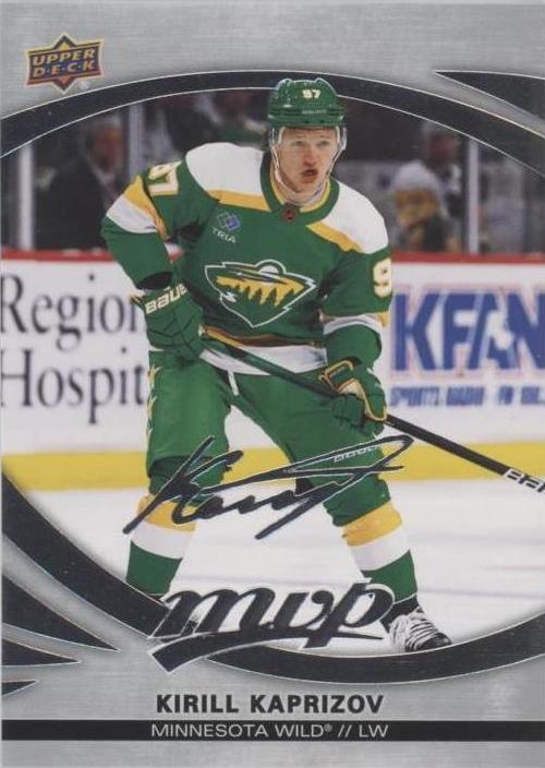Kirill Kaprizov #23 Minnesota Wild | 2023-24 Upper Deck MVP Silver Script