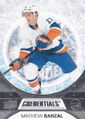 Mathew Barzal #23 New York Islanders | 2021-22 Upper Deck Credentials