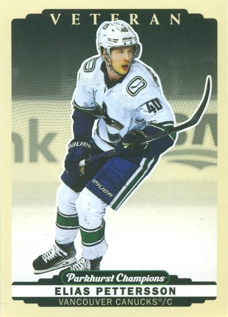 Elias Pettersson #23 Vancouver Canucks | 2022-23 Parkhurst Champions