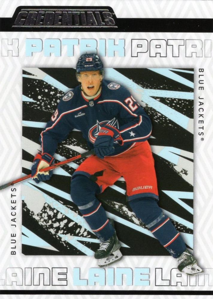 Patrik Laine #23 Columbus Blue Jackets | 2023-24 Upper Deck Credentials