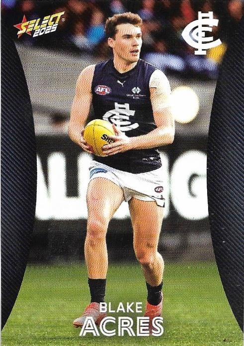 Blake Acres #23 Carlton Blues | 2025 Select AFL Footy Stars