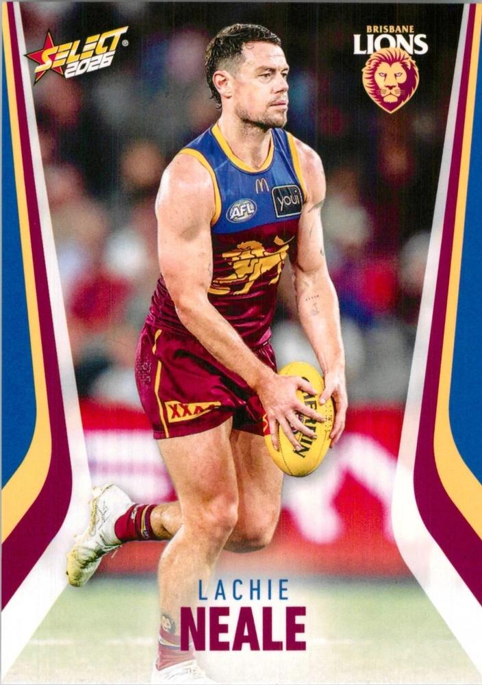 Lachie Neale #23 Brisbane Lions | 2026 Select AFL Footy Stars
