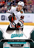 Lucas Carlsson Rookie #240 Chicago Blackhawks | 2020-21 Upper Deck MVP