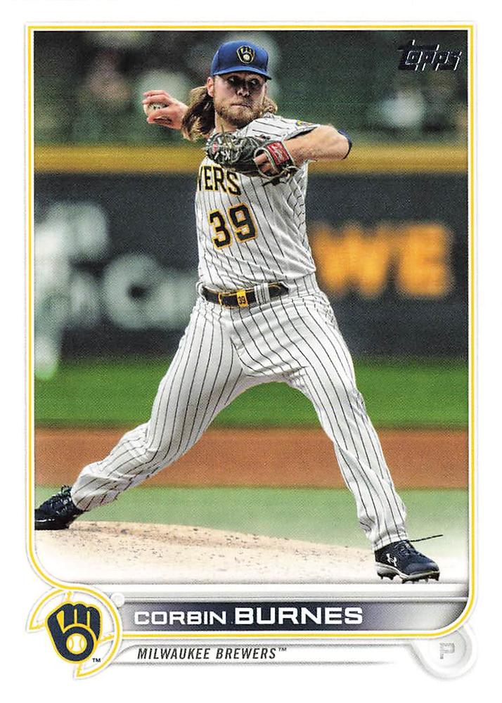 Corbin Burnes #240 Milwaukee Brewers | 2022 Topps