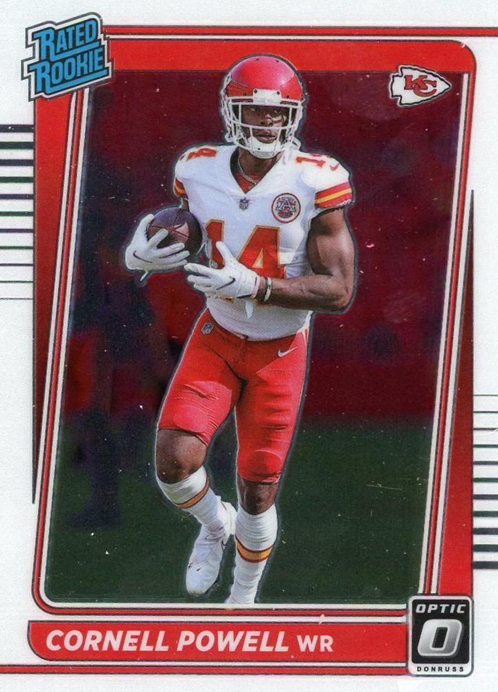 Cornell Powell #240 Kansas City Chiefs | 2021 Donruss Optic | NFL Football