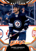 Johnny Kovacevic Rookie #240 Winnipeg Jets | 2022-23 Upper Deck MVP Ice Battles