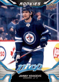 Johnny Kovacevic Rookie #240 Winnipeg Jets | 2022-23 Upper Deck MVP