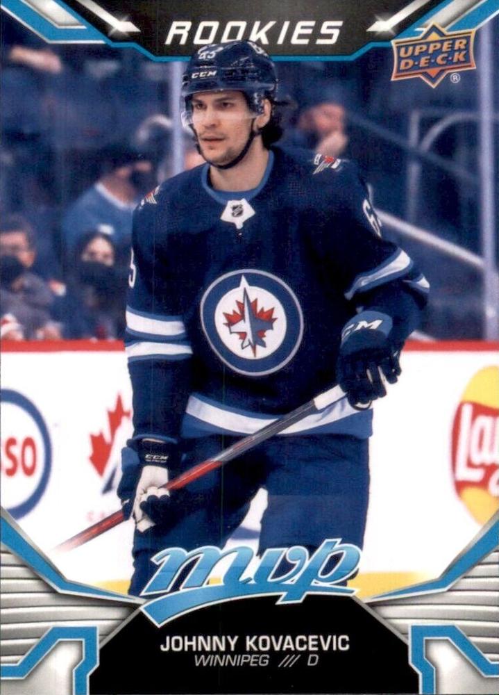 Johnny Kovacevic Rookie #240 Winnipeg Jets | 2022-23 Upper Deck MVP