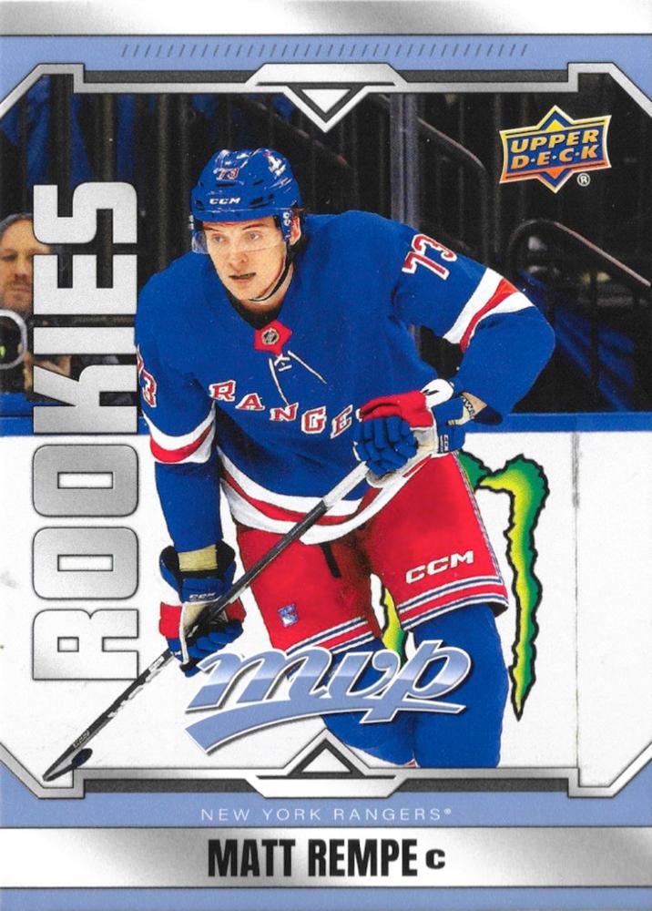 Matt Rempe #240 New York Rangers | 2024-25 Upper Deck MVP