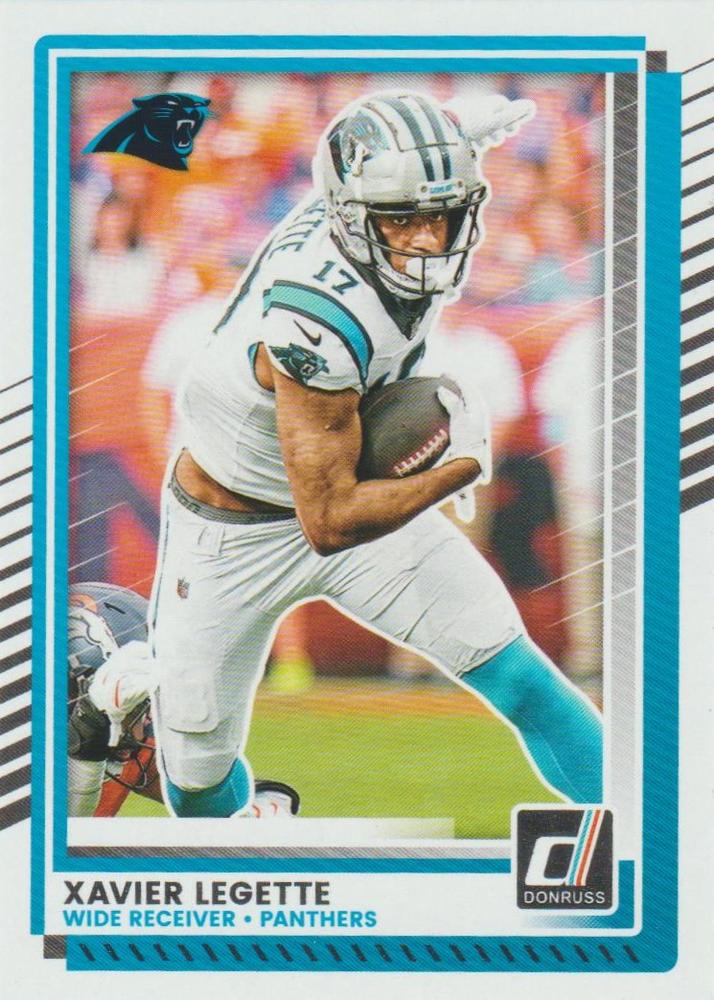 Xavier Legette #240 Carolina Panthers | 2025 Donruss | NFL Football