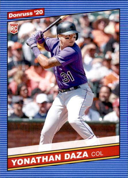 Yonathan Daza #241 Colorado Rockies | 2020 Donruss