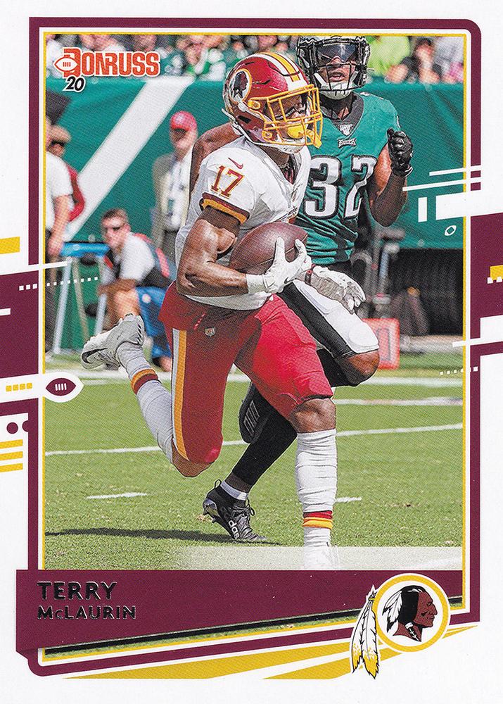 Terry McLaurin #241 Washington Redskins | 2020 Panini Donruss | NFL Football