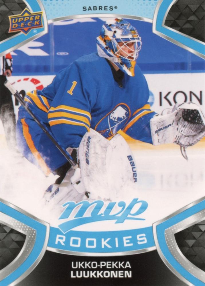 Ukko-Pekka Luukkonen Rookie #241 Buffalo Sabres | 2021-22 Upper Deck MVP