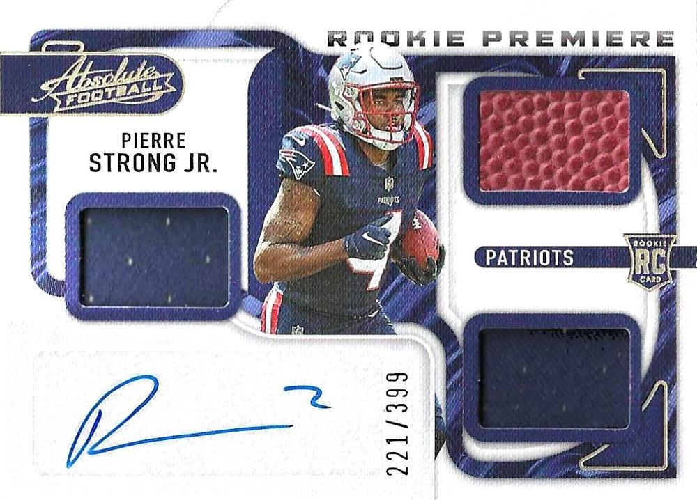 Pierre Strong Jr. #241 New England Patriots | 2022 Panini Absolute | NFL Football