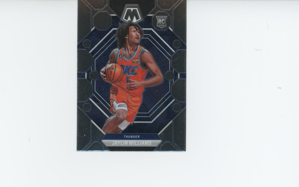 Jaylin Williams #241 Oklahoma City Thunder | 2022-23 Panini Mosaic