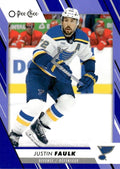 Justin Faulk #241 St. Louis Blues | 2023-24 O-Pee-Chee Blue Border