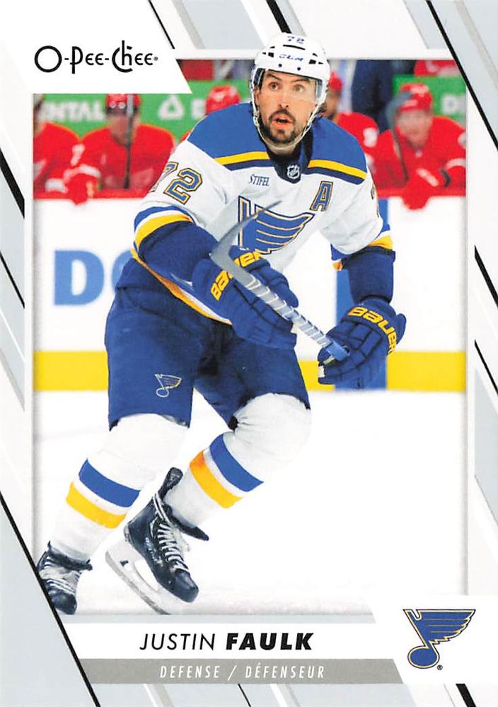 Justin Faulk #241 St. Louis Blues | 2023-24 O-Pee-Chee Hockey