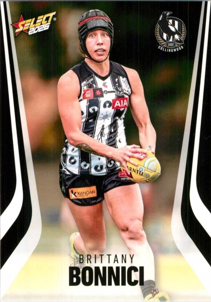 Brittany Bonnici #241 Collingwood Magpies | 2026 Select AFL Footy Stars