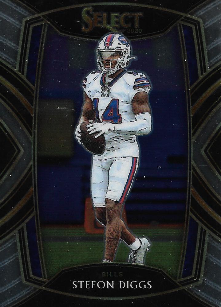 Stefon Diggs #242 Buffalo Bills | 2020 Panini Select |  | NFL Football