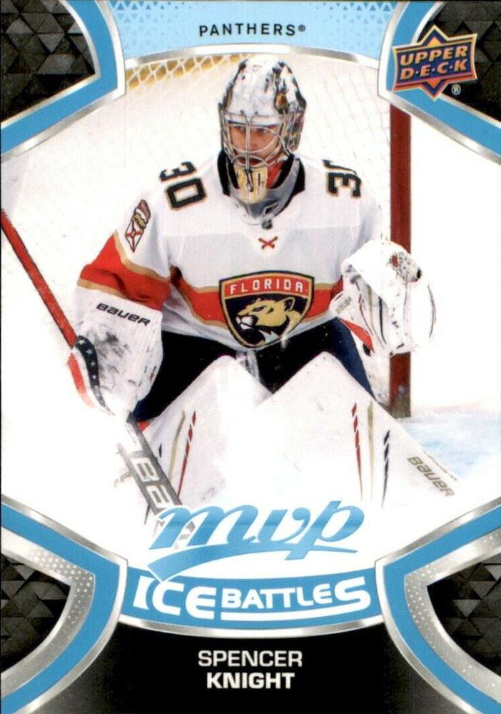 Spencer Knight Rookie #242 Florida Panthers | 2021-22 Upper Deck MVP Ice Battles