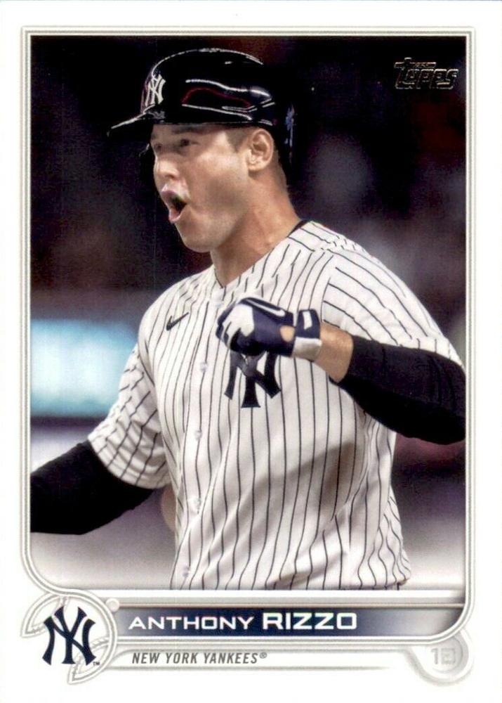 Anthony Rizzo #242 New York Yankees (Wearing helmet) | 2022 Topps