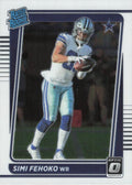 Simi Fehoko #242 Dallas Cowboys | 2021 Donruss Optic | NFL Football