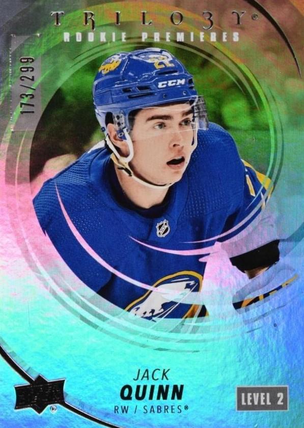 Jack Quinn #242 Buffalo Sabres | 2022-23 Upper Deck Trilogy