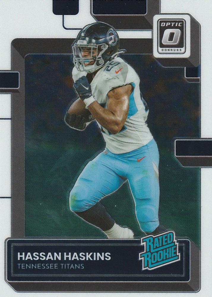 Hassan Haskins #242 Tennessee Titans | 2022 Donruss Optic | NFL Football